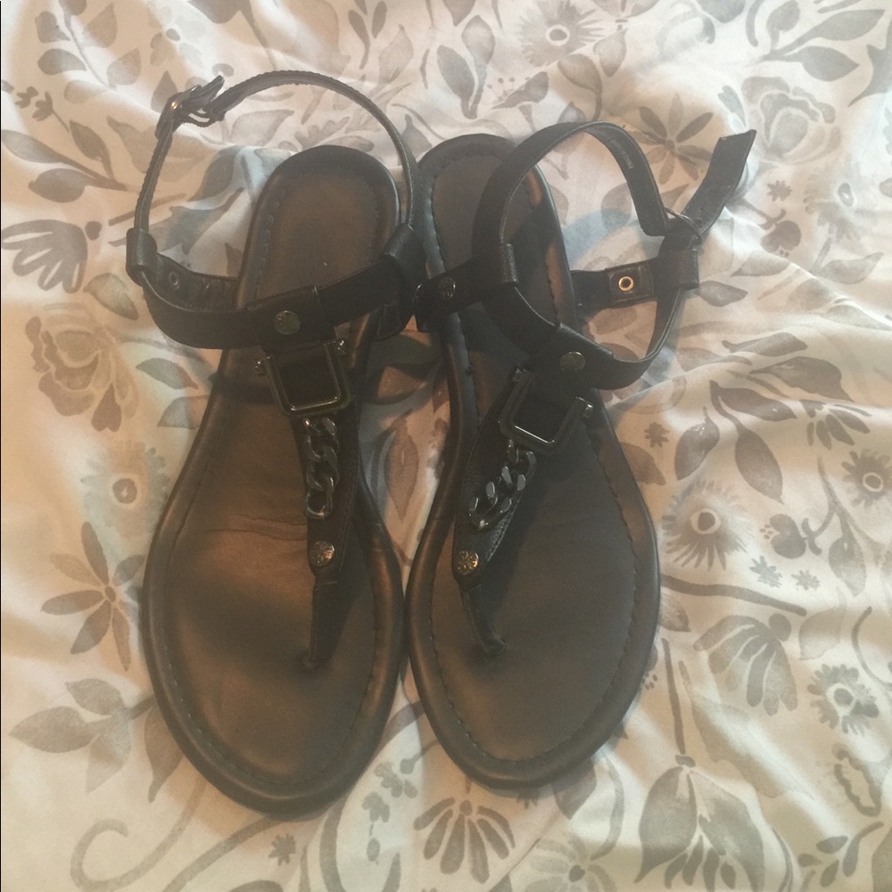 🛑SOLD🛑 Black sandals with little wedge